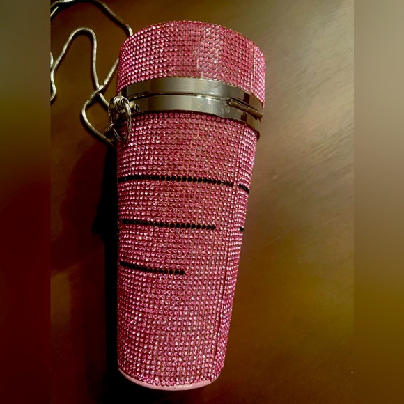 NEW IN BOX Starbucks themed Crystal embellished crossbody bag. - Picture 2 of 7